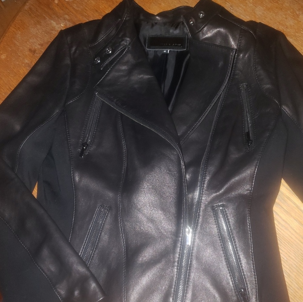 Leather jacket